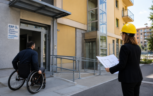 edilizia residenziale pubblica barriere architettoniche